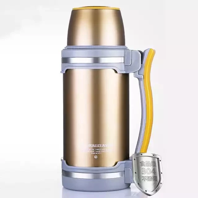 

Household Insulation pot Outdoor Sport portable 304 stainless steel Vacuum Flask hot water bottle car large thermos mug