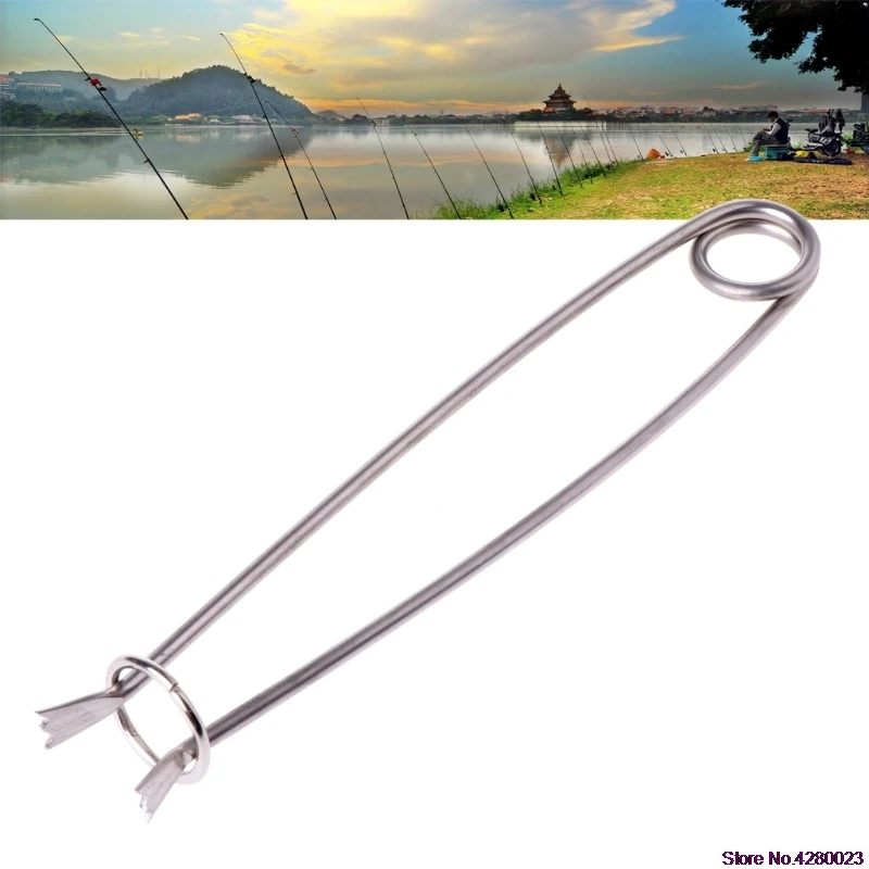 

2019 New Stainless Steel Fish Mouth Spreader For Fresh Saltwater Fishing Tackle Tool 17cm fishing tool