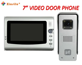 

XINSILU International quality New arrival 7 inch TFT LCD monitor video door phone / intercom system Security doorbell