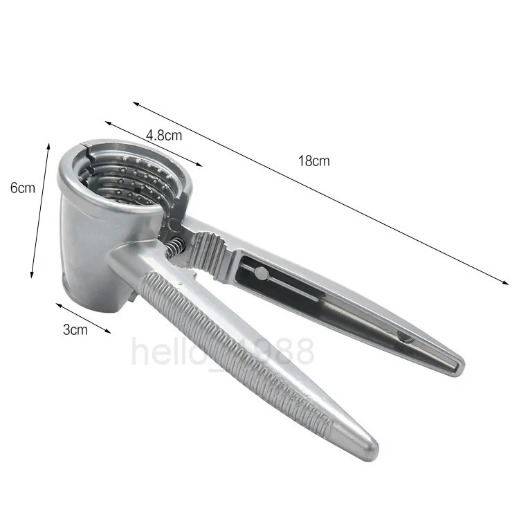 Короче Щелкунчик защелка агрегат для удаления автоматический расцепитель Кепки для бутылок Алюминий сплав двойной зажим для грецких орехов орехи пекан овощечистка