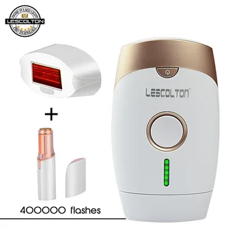 Lescolton 2in1 IPL Laser Hair Removal Machine Laser Epilator Hair Removal Permanent Bikini Trimmer Electric depilador a laser lescolton ipl hair remover laser 300000times hair removal epilator photon whole body bikini hair removal permanent laser machine