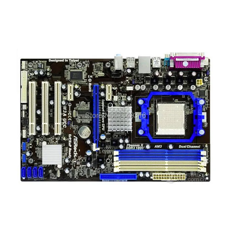 Для ASRock M3A UCC оригинальная настольная материнская плата с разъемом AM3 DDR3 SATA2 USB2.0