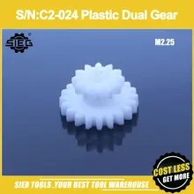 /Отношение сигнал/шум: C2-024 M2.25 Пластик раздвижные сдвоенное зубчатое колесо/Зиг C2 Шестерни/T20xT12 зубов двойная шестеренка