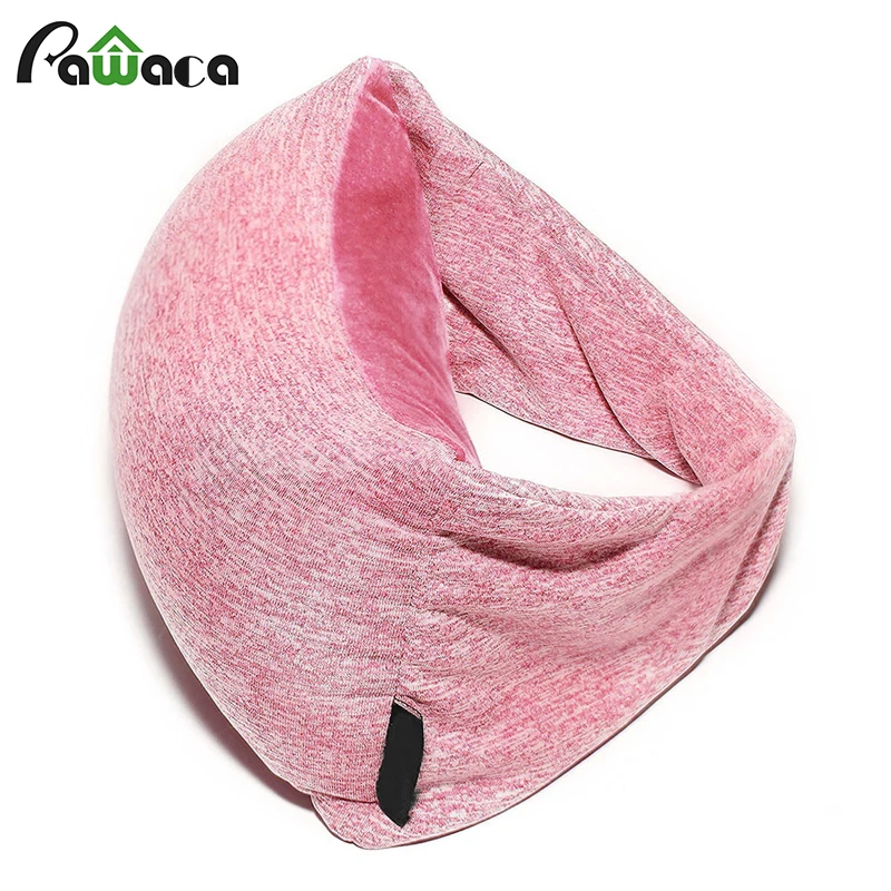 

Protable Goggles Inflatable Neck Pillow Flight Car Nap Travel Pillow Neck Support & Eye Mask Neck Pillow Home Textile 4 Colors