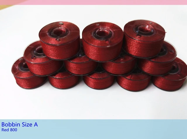 Size A /class 15 Prewound Bobbin Thread 100% Polyester High Strength  Embroidery 25 Colors Available - Thread - AliExpress