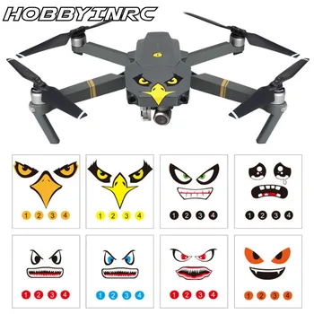 

8pcs Waterproof Shark Sticker Decal Skin Protector for DJI Spark/DJI MAVIC PRO/DJI Phantom 3/4 series/Wingsland S6 PVC Decals