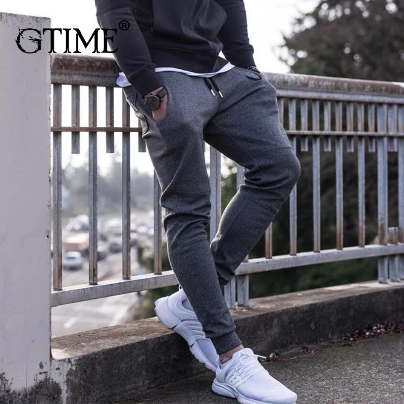 Дропшиппинг GTIME мужские спортивные штаны повседневные эластичные лосины для