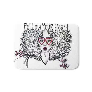 

#STUKGIRL Venus Bath Mat 21" x 34" Rugs Flannel Door Mats Waterproof Kitchen Bedroom Carpet