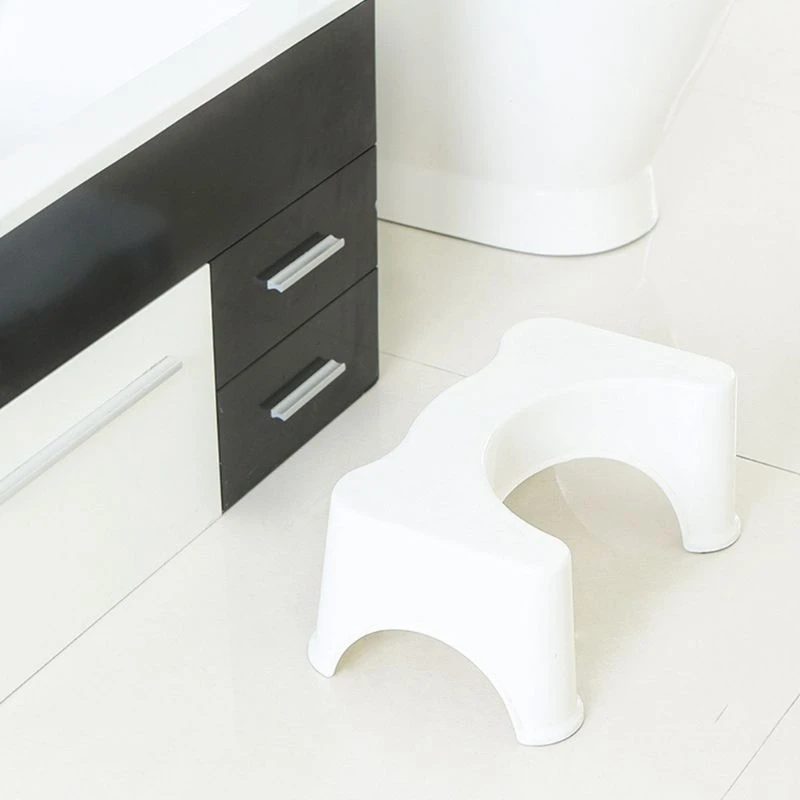u-образный приседающий туалетный табурет Противоскользящий коврик для ванной комнаты помощник коврик для ног для запорного ворса