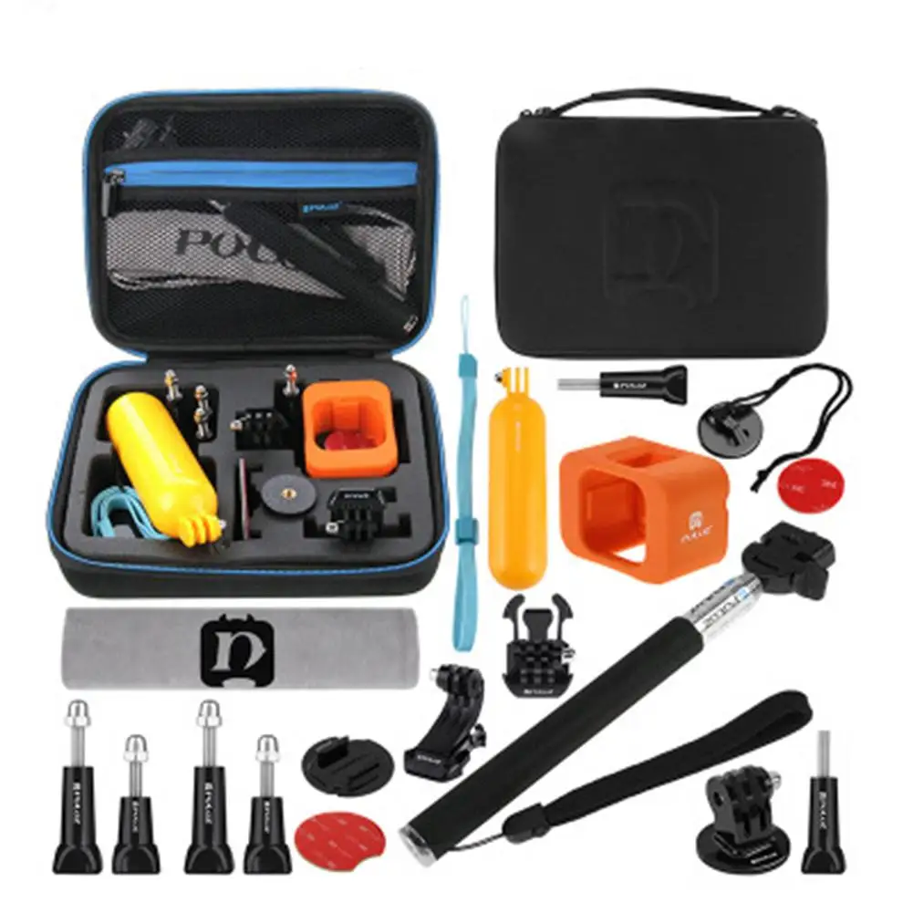 New 18 in 1 Combo Diving Kits Storage Case Digital Camera Accessories for GoPro