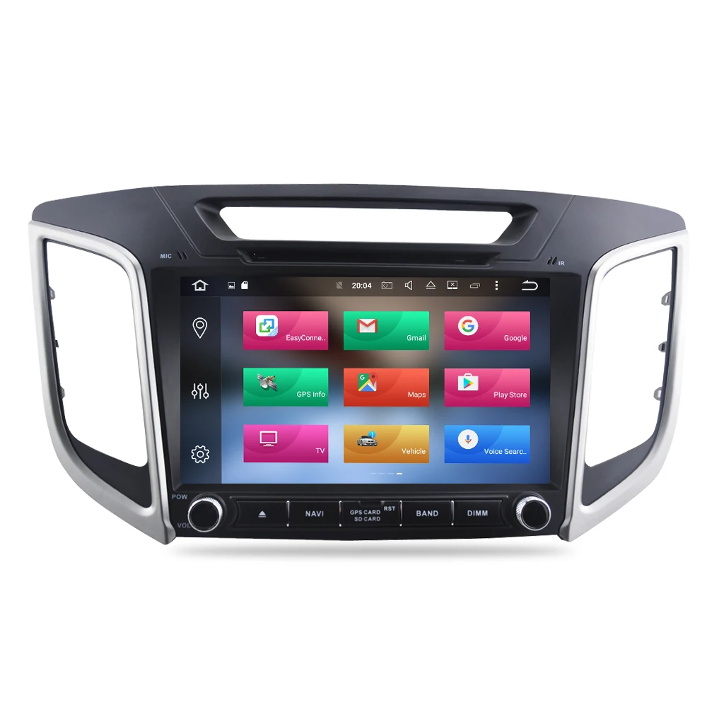 Flash Deal IPS Android 9.0 Car Stereo DVD Radio GPS Navigation Player For Hyundai ix25 Creta 2014-2018 Video Multimedia  Bluetooth Headunit 1