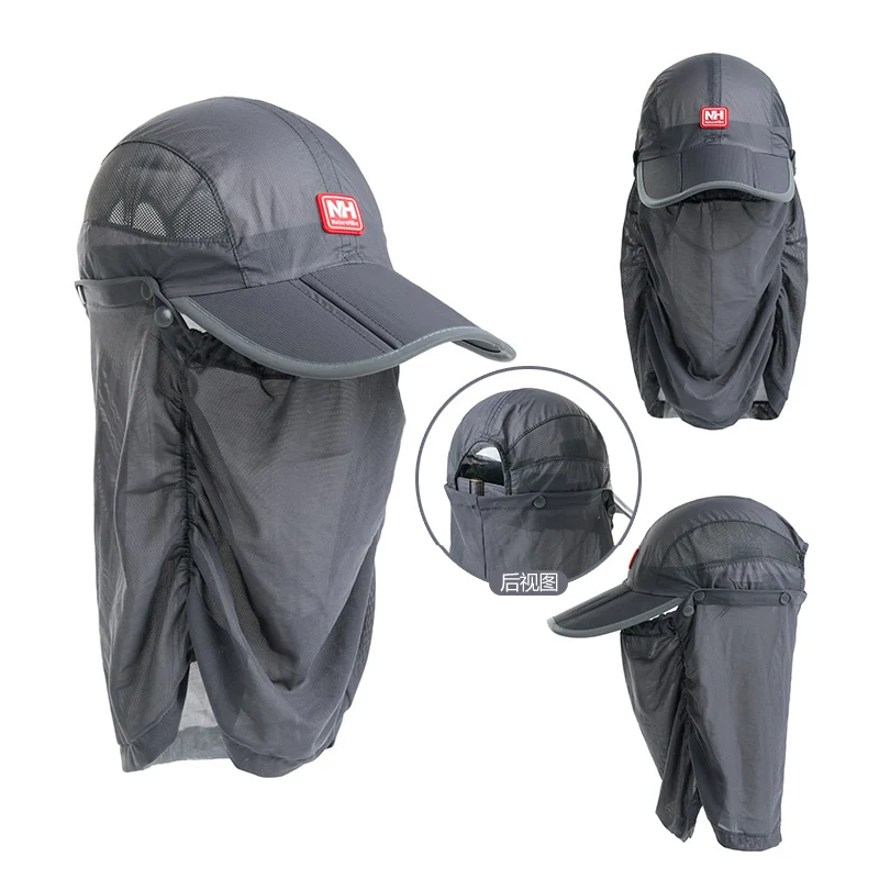 

Naturehike Outdoor Sport Hiking Camping Visor Hat UV Protection Face Neck Cover Fishing Sun Protcet Cap