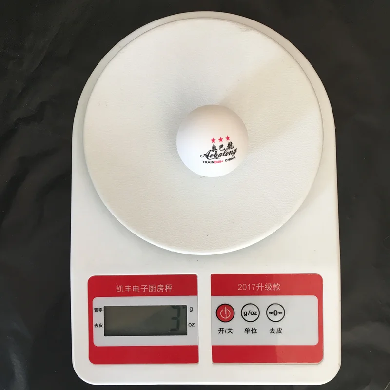 عالية الجودة 12 أجزاء 3 نجوم 3 جرام 40 ملليمتر + تنس الطاولة الأبيض بينغ بونغ كرات دائم للمنافسة تنس الطاولة الكرة