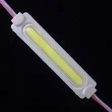 Впрыска с объективом COB Светодиодный модуль водонепроницаемый пиксельный модульный для буква Коб 9 чип DC12V 2,4 W IP65 PCB алюминия 86 мм* 20 мм