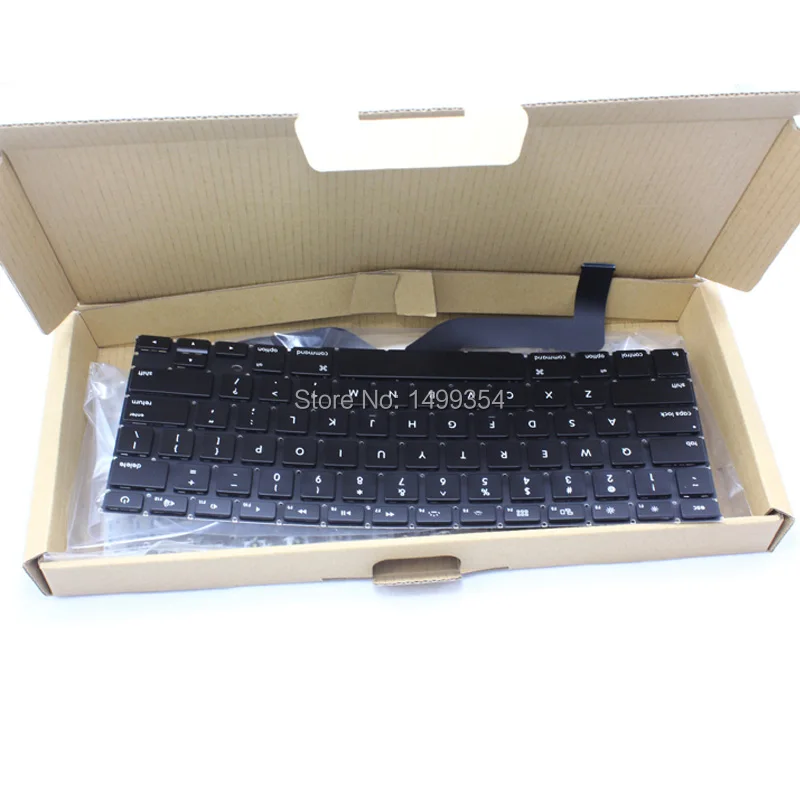 5 шт. новая A1398 Arabic AR Клавиатура для Apple Macbook Pro 15 ''Retina клавиатура Замена