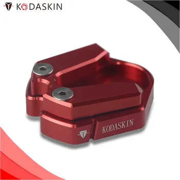 

KODASKIN Motorcycle CNC Alluminum Kickstand Extension Plate Foot Side Stand Enlarger Pad For Vespa primavera sprint LX