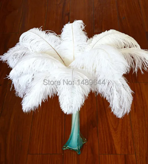 

Promotional price 20pcs14-16 inches / 35-40cm natural ostrich feathers for large weddings and parties, decorations
