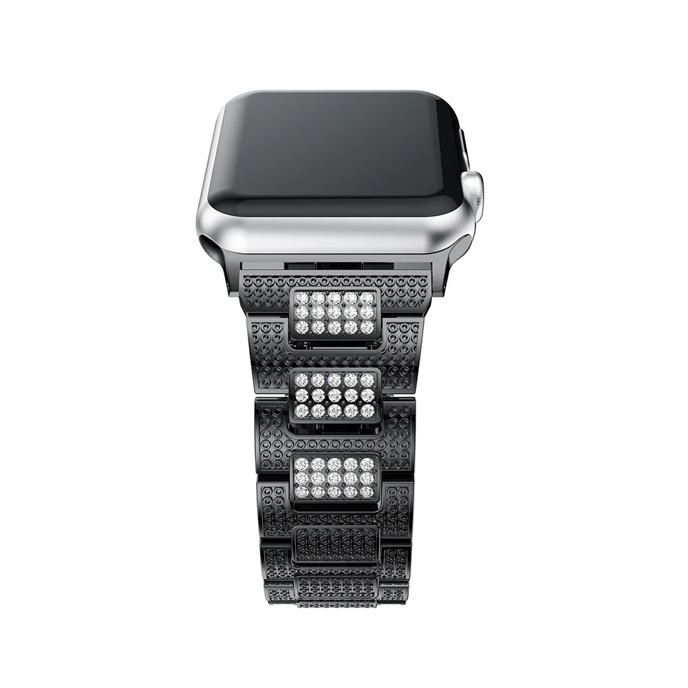 Ремешок для Apple Watch Band 42 мм/38 мм/44 мм/40 мм металлический браслет из нержавеющей
