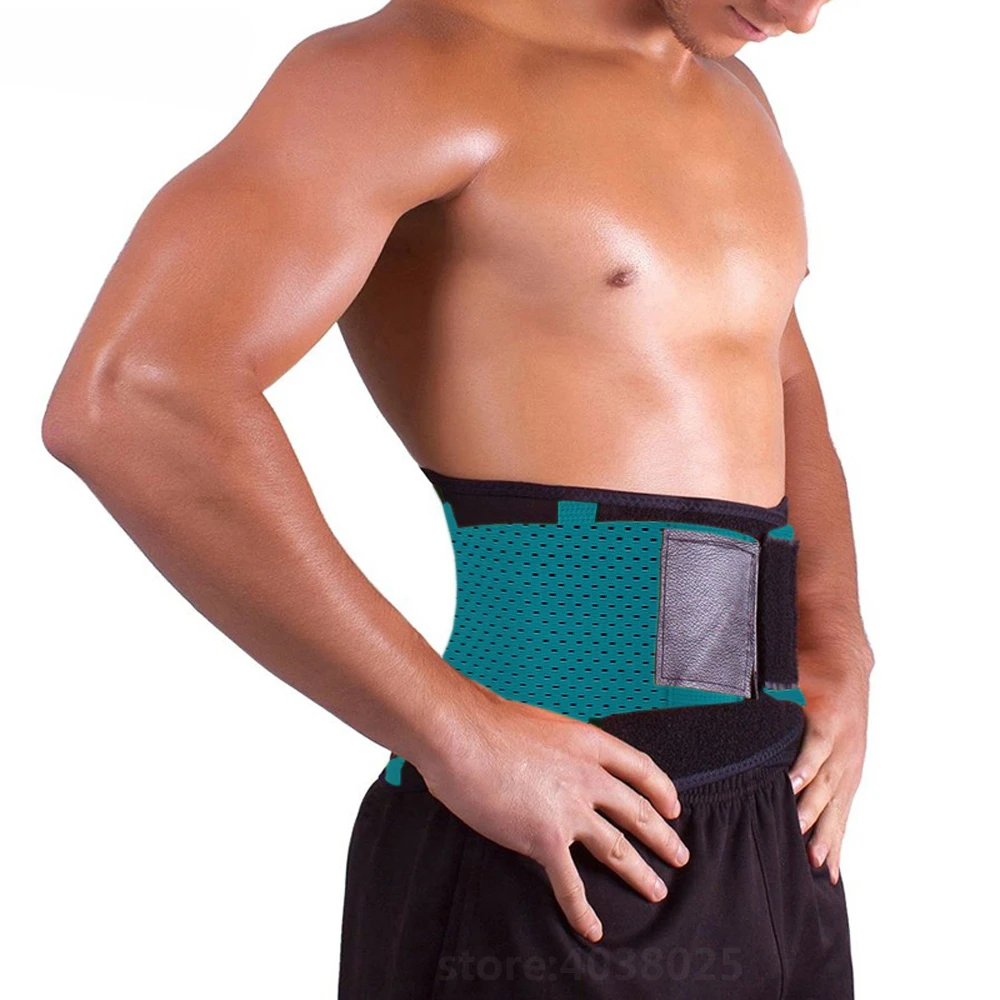 Cinturón de Soporte Vente cintura dolor lesión de espalda evitar sujetador de soporte para de levantamiento de pesas de cinturón de seguridad deportes y soportes| - AliExpress