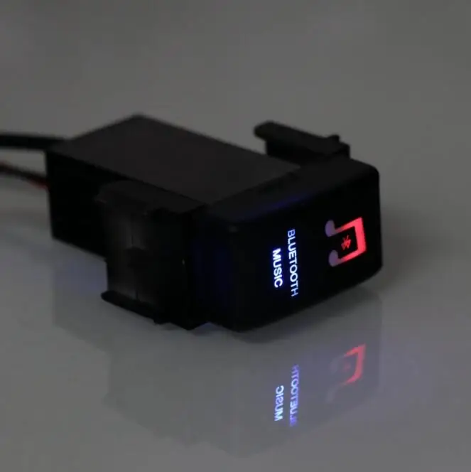 DC12V bluetooth приемник 4,0 для Nissan MP3 музыкальный bluetooth плеер с ВКЛ-ВЫКЛ сенсорным экраном