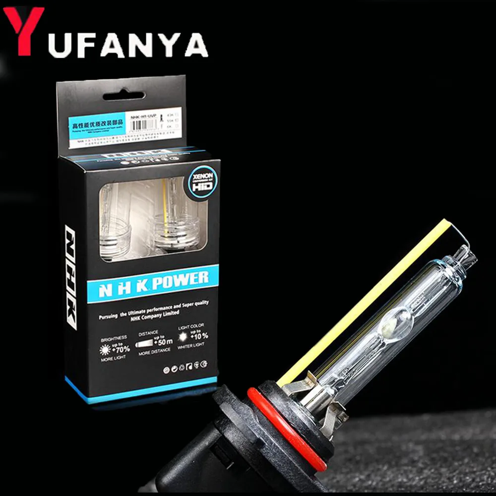 

2pcs AC 35W hid xenon bulb lamp car fast start headlamp headlight for NHK h1 h7 h11 D2H bulbs motorcycle car styling modify DIY
