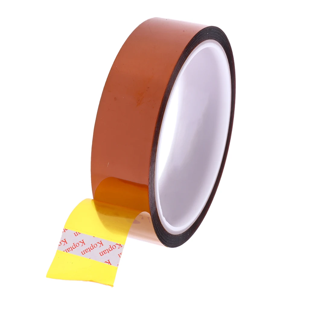 33m x Heat Resistant Electrical Insulation Tapes Polyimide 25mmin Tool