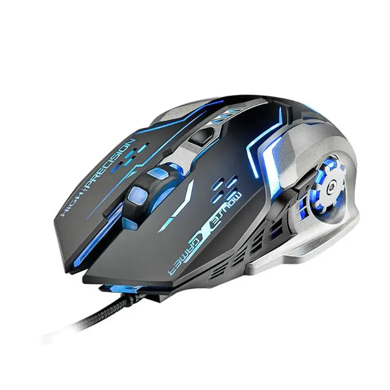 Gaming Mouse 6 Buttons Professional PC Laptop Computer Mouse Gamer Mice Changeable Light 3200dpi USB Optical Mouse mice