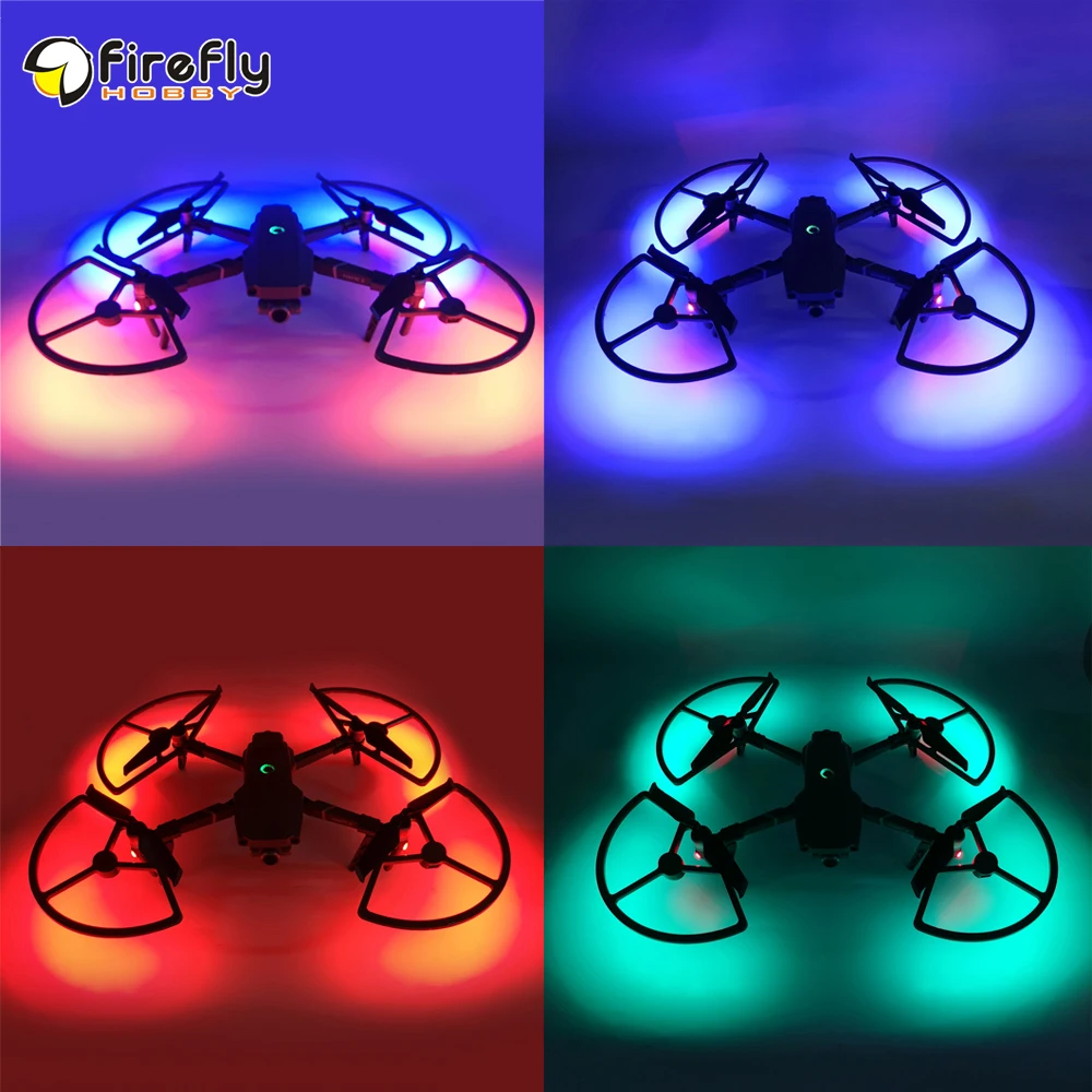 Sunnylife LED Propeller Guards Integrated with Landing Gears Stabilizers for DJI MAVIC 2 PRO & ZOOM Drone Accessory