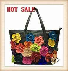 Luxury-Soft-genuine-leather-handbags-women-bags-designer-Color-matching-flower-package-shoulder-bags-Girl-hobo_