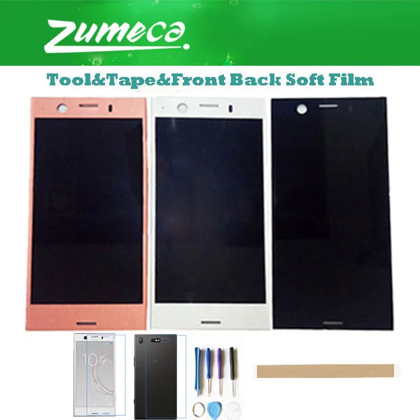 

4.6 Inch For Sony Xperia XZ1 Compact Sony XZ1 Mini LCD Display+Touch Screen Digitizer Black White Pink Color With Kits
