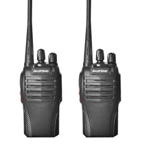 2 pçs/lote 5 BF-999s Rádio Portátil Walkie Talkie baofeng BF 999 S W 16CH Comunicador Transmissor UHF Transceptor de rádio em dois 999 S BF