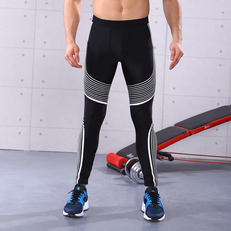 Men Running Tights Stretch Leggings Skinny Yoga Pants Jogging Fitness Gym Training athletic Workout Pants Trousers for Male Men Running Tights Stretch Leggings Skinny Yoga Pants Jogging Fitness Gym Training athletic Workout Pants Trousers for Male