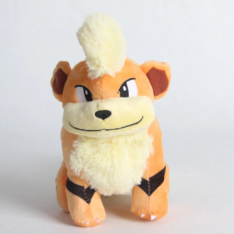 Growlithe Mr. Mime Zapdos Jigglypuff Growlithe плюшевые игрушки коготь машина кукла аниме периферийная кукла подарок на день детей - Цвет: Growlithe 25cm