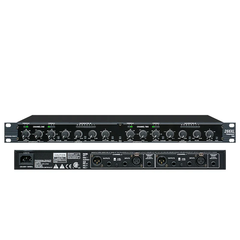 266XL professional-grade dual-channel compression