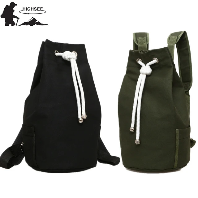 Highsee New Large Capacity Sport Gym Bags Women Fitness Bag Canvas Highsee New Large Capacity Sport Gym Bags Women Fitness Bag Canvas Drawstring Backpack Bucket
