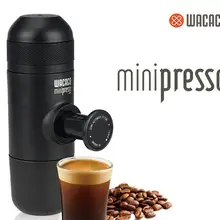 Chinaguangdong WACACO Minipresso открытый портативный кофе машина ручной давление НС капсула Эспрессо чайник 70 мл 8bar