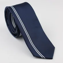 Lammulin галстуки мужские Тонкий галстук дизайн синий/серебряный белый вертикальный полосатый качественный тканый шейный платок, тонкий галстук свадебный галстук 6 см