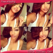 Short Human Hair Bob Wigs Silky Straight Burgundy 99j Lace Front Wig Brazilian Full Lace Wig Natural Hairline For Black Women