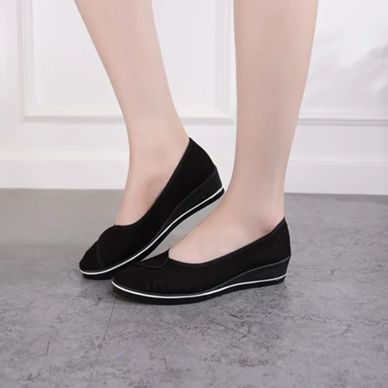 

Women's summer women's shoes non-slip casual shoes flat women's comfortable work shoes