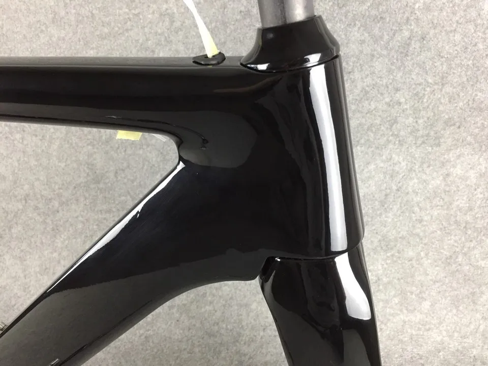 Clearance 2018 CARROWTER A1 carbon road bike frame aero road full carbon fiber bicycle frameset Internal Cable Routing UD glossy BB68 7
