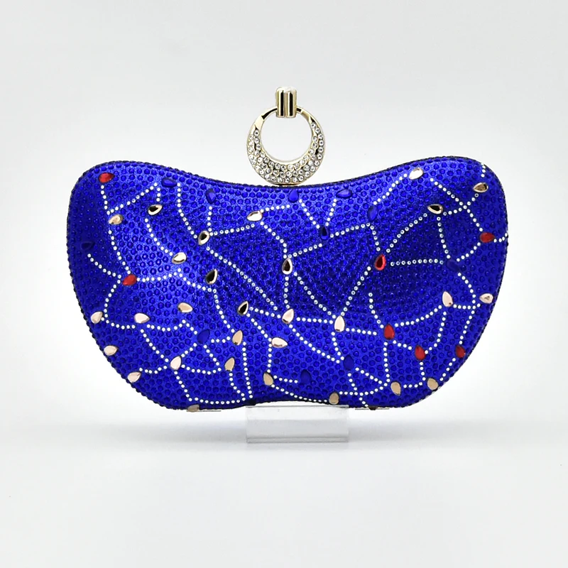 Party silber Gold orange Und Hochzeit Farbe New Royal 2018 Blau Set Schuh grün rot Frauen Tasche Afrikanischen Sets In Schuhe Für königliches gxqH8FRaHw