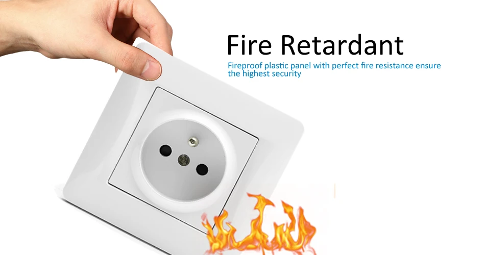 Painel de plástico branco para cortinas, 110-250v,