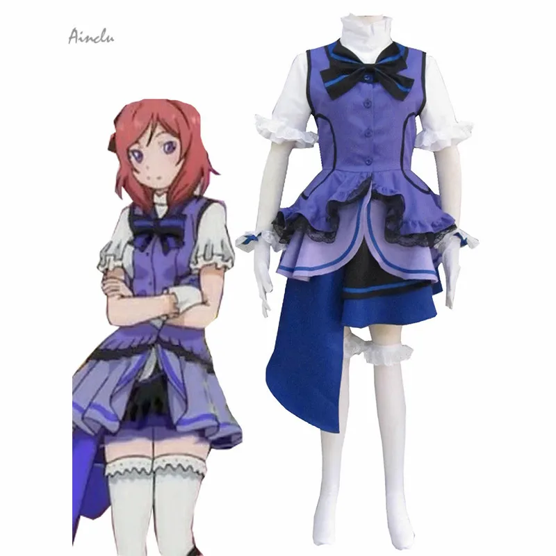 Ainclu Freeshipping Volwassen Kid Liefde Live! Ayase Eri Hoofdstuk 12 Lolita Jurk Cosplay Kostuum Voor Halloween Aanpassen Voor Plus Size Ainclu Freeshipping Volwassen Kid Liefde Live! Ayase Eri Hoofdstuk 12 Lolita Jurk Cosplay Kostuum Voor Halloween Aanpassen Voor Plus Size