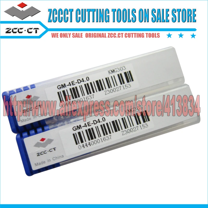 

Free Shipping ZCCCT carbide end mills GM series 1 pack