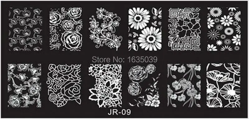 Freeshipping Nail Stamping Art Image Plate Template Beauty Disk 30 Designs JR plate | Красота и здоровье