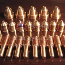 45 шт расходных материалов(сопло 220011+ электрод 220037+ щит 220047) для 100 APlasma резак/инструмент, [PMX1650]