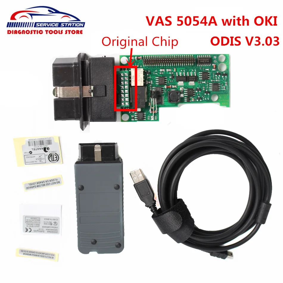 

Best Quality Original Chip VAS 5054A OKI with bluetooth Professional Diagnostic Tool VAS 5054A ODIS V3.0.3
