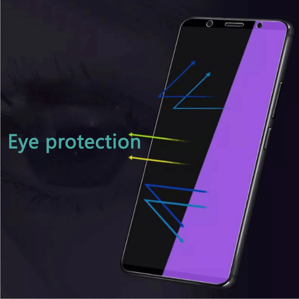 10 pcs a lot Full Cover Tempered Glass For Huawei mate 20/mate 20x Protective Glass Anti-blue light Smart 2019 Glass film