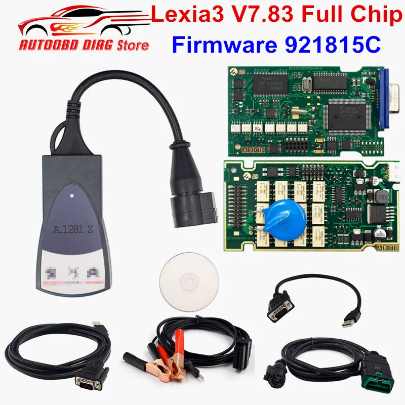 

Best Quality Lexia3 PP2000 Full Chip Lexia 3 Firmware 921815C Diagbox V7.83 Lexia-3 For Peugeot For Citroen Diagnostic Tool