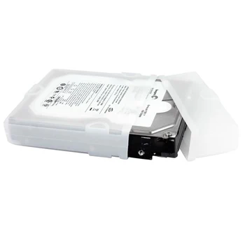 

StarTech.com 3.5in Silicone Hard Drive Protector Sleeve with Connector Cap, Silicone, Transparent, 91 g, 145 mm, 290 mm, 27 mm